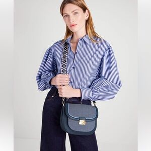 Kate Spade Blue Crossbody Bag